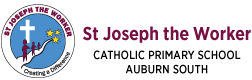 St Joseph the Worker Catholic Primary School Auburn South Logo